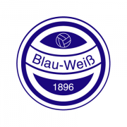 Das Vereinslogo von BW96, ein blauer Kreis mit Ball und Namen
